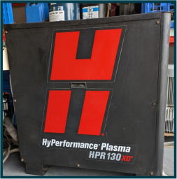 Fully serviced plasma machine with Hypertherm HPR130XD Hyperformance Plasma unit